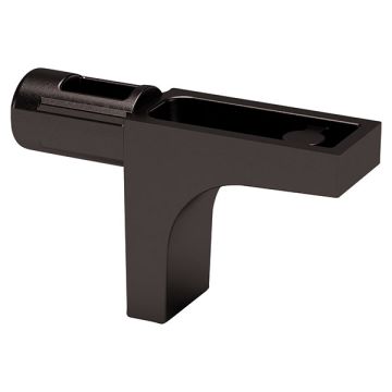 Shelf Support K-Line with Ø5 mm Pin Black Nickel