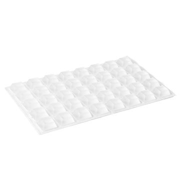 Adhesive Bumpers 12.5x12.5x5.8 Square 40-pack