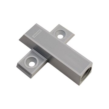 Salice "Smove" Cruciform Plastic Adapter 37x32 Grey
