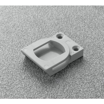 Retaining catch Push 'DP29SNGB' for Alu-profile 17-35 Grey