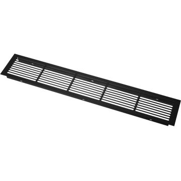 Ventilation Grate 500 x 86 mm Black Nero