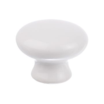 Cabinet Knob "Alpin" Porcelain White