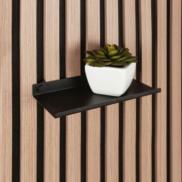 Wall Shelf 'Acoustic' Black