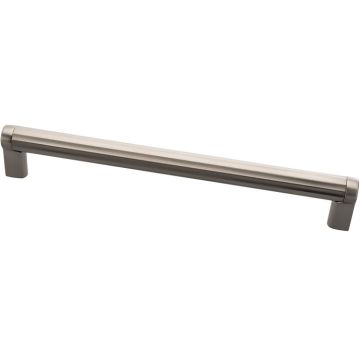 Bar Handle 'Ludvig' Stainless Steel Effect Ribbed