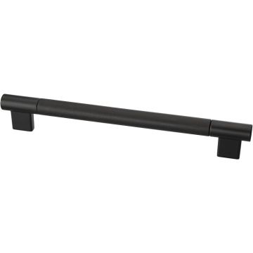 Bar Handle 'Round' Black / Maple Black