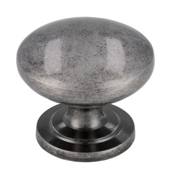 Cabinet Knob 'Boom' Antique Pewter