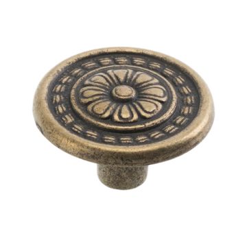 Cabinet Knob "Chur" Antique Bronze