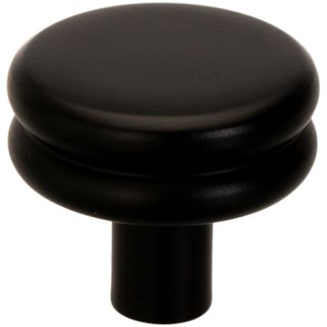 Cabinet Knob 'Double' Black
