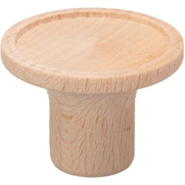 Cabinet Knob 'Forest' Beech Untreated