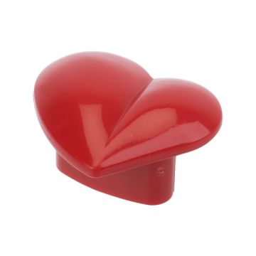 Children Knob 'Kid Line' Heart Red
