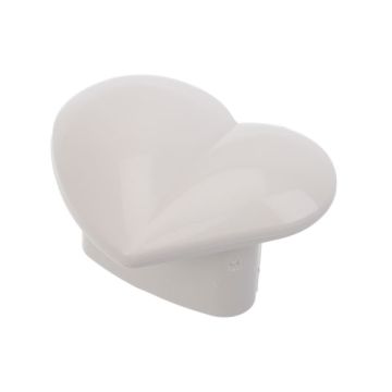Children Knob 'Kid Line' Heart White