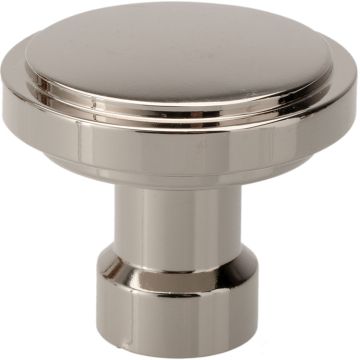 Cabinet Knob 'Juvel' Polished Nickel