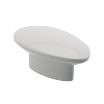 Cabinet Knob 'Key' White