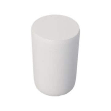 Cabinet Knob "Round Mini Jr" White