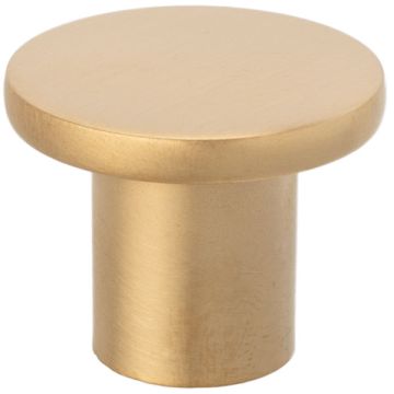 Cabinet Knob 'Tag' Brushed Brass