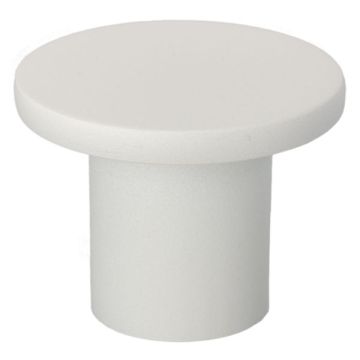 Cabinet Knob 'Tag' White