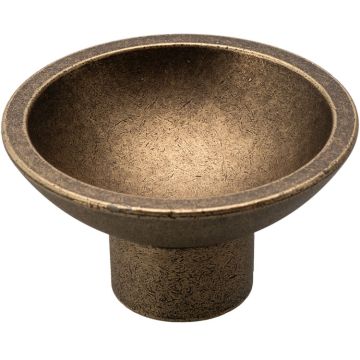 Cabinet Knob 'Tazza' Matt Antique Bronze