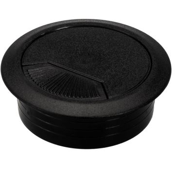 Cable Outlet Ø 60 mm Black
