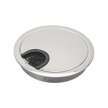 Cable Outlet Ø 80 mm Polished Chrome