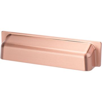 Cup Pull Handle "Abby" Brushed Copper