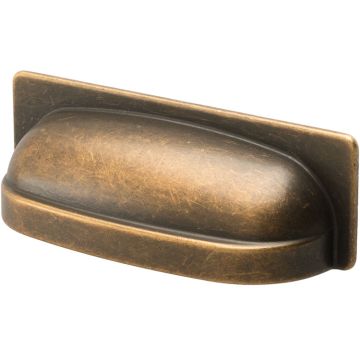 Cup Pull 'Cover' Antique Bronze