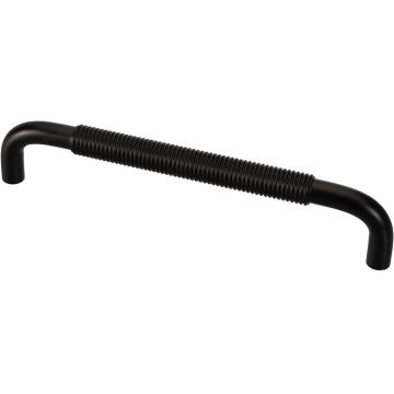 D Handle 'Big Wire' Black Ribbed