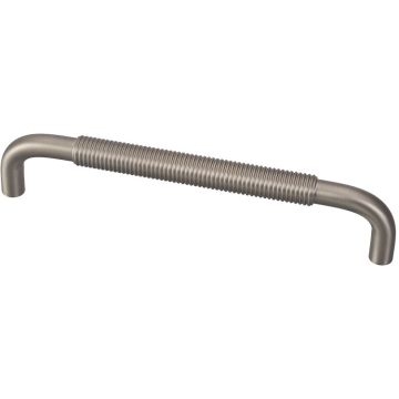 D Handle 'Big Wire' Stainless Steel Effect Ribbed