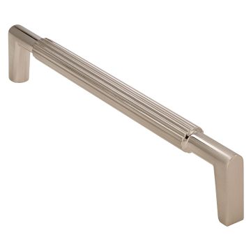 Bar Handle 'Hint' Stainless Steel Effect Ribbed
