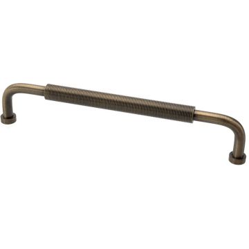 D Handle 'Small Wire' Bronze Ribbed