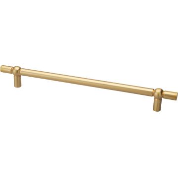 Bar Handle 'Spheres' Brushed Brass