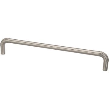 D Handle 'Straw' Stainless Steel Effect