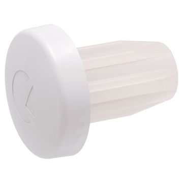 Door Buffer 'Bi-Material' with Ø5 mm Pin White