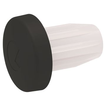 Door Buffer 'Bi-Material' with Ø5 mm Pin Anthracite