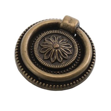 Drop Pendant Handle 'Chapel' Antique Bronze