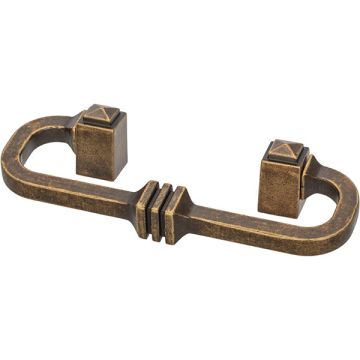 Drop Bar Handle 'Castillo' 120 x 44 Antique Bronze
