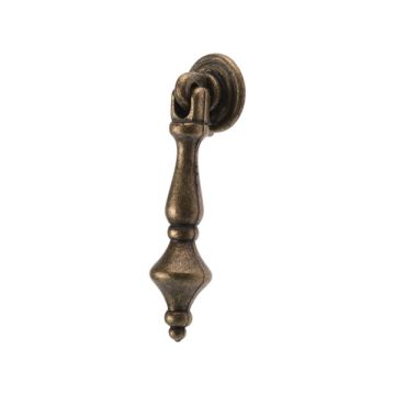 Drop Pendant Handle 'Lich' Antique Bronze