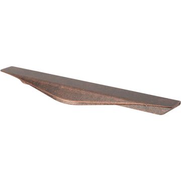 Edge Handle 'Lips' Copper Antique