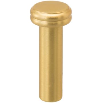 Cabinet Knob / Hook 'Mila' Brushed Brass