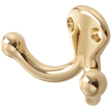 Hook 'Rysum' Bright Brass