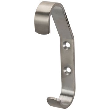 Hook 'Scuola' Stainless Look