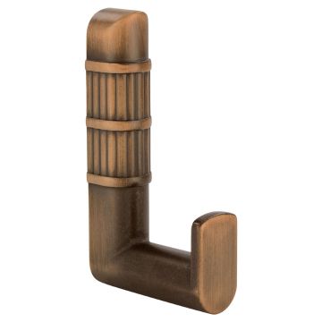 Hanger 'Bamboo' Black / Brushed Brass