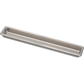 Inset Handle 'Slide' Stainless Steel Effect