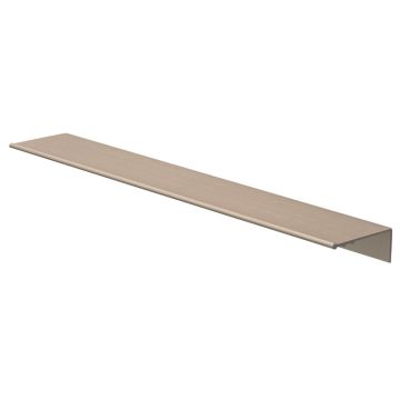 Profile Handle 'Flat' Stainless Steel Effect