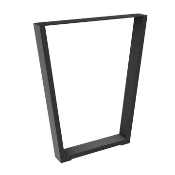 Steel Leg Kit Trapez 71 Black