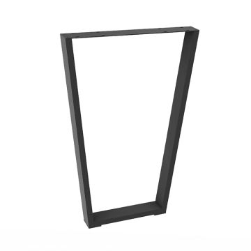 Steel Leg Kit Trapez 87 Black