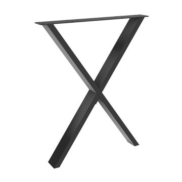 Steel Leg Kit X Black