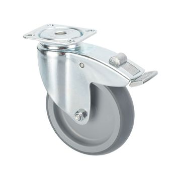 Swivel Caster Ø 125 with Brake