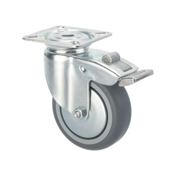 Swivel Caster Ø 75 with Brake