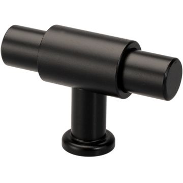 T Cabinet Knob 'Juvel' Black