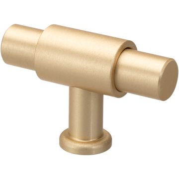 T Cabinet Knob 'Juvel' Satin Brass